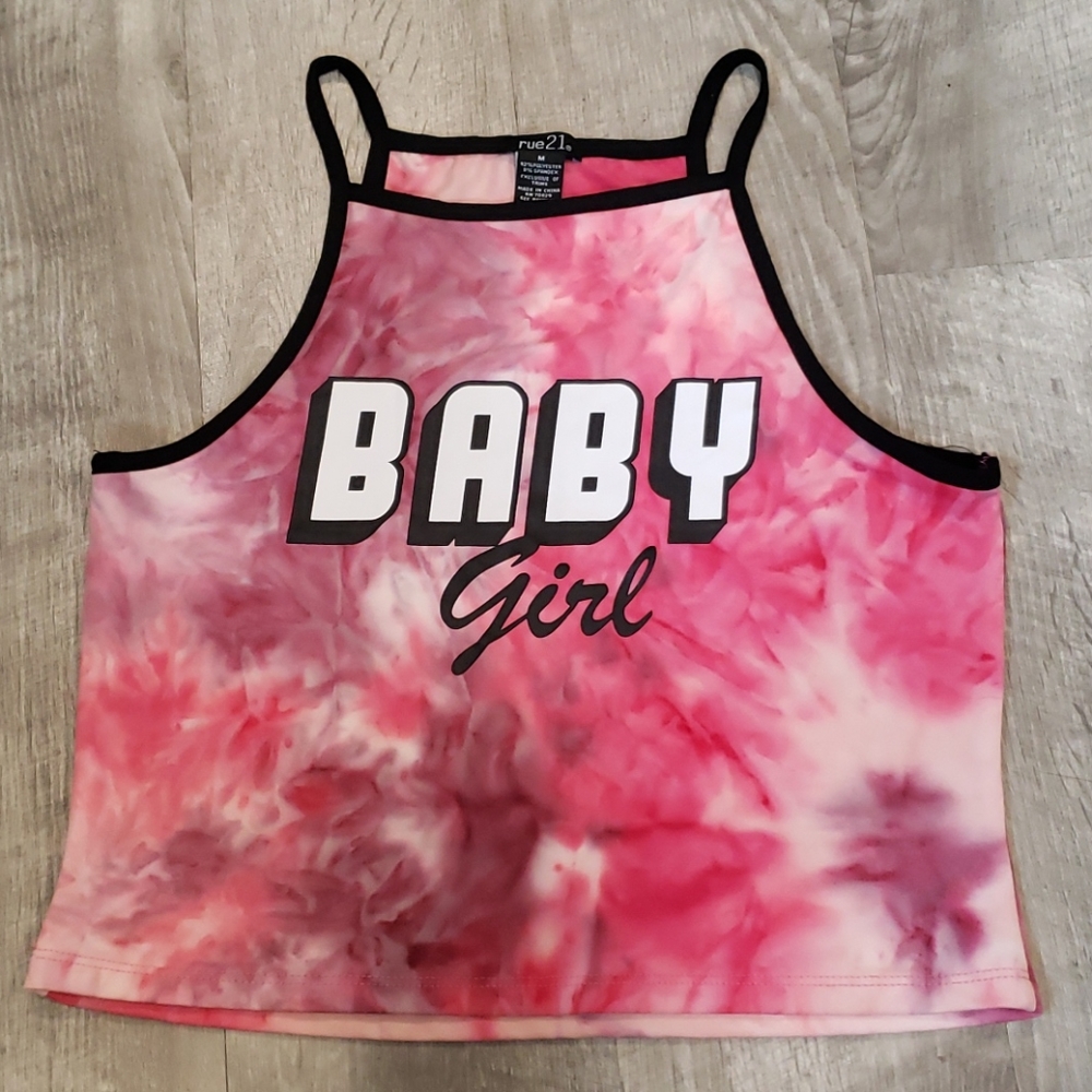 Rue 21 Tie Dye Crop Top
